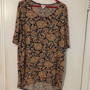 Paisley Print Women's Top